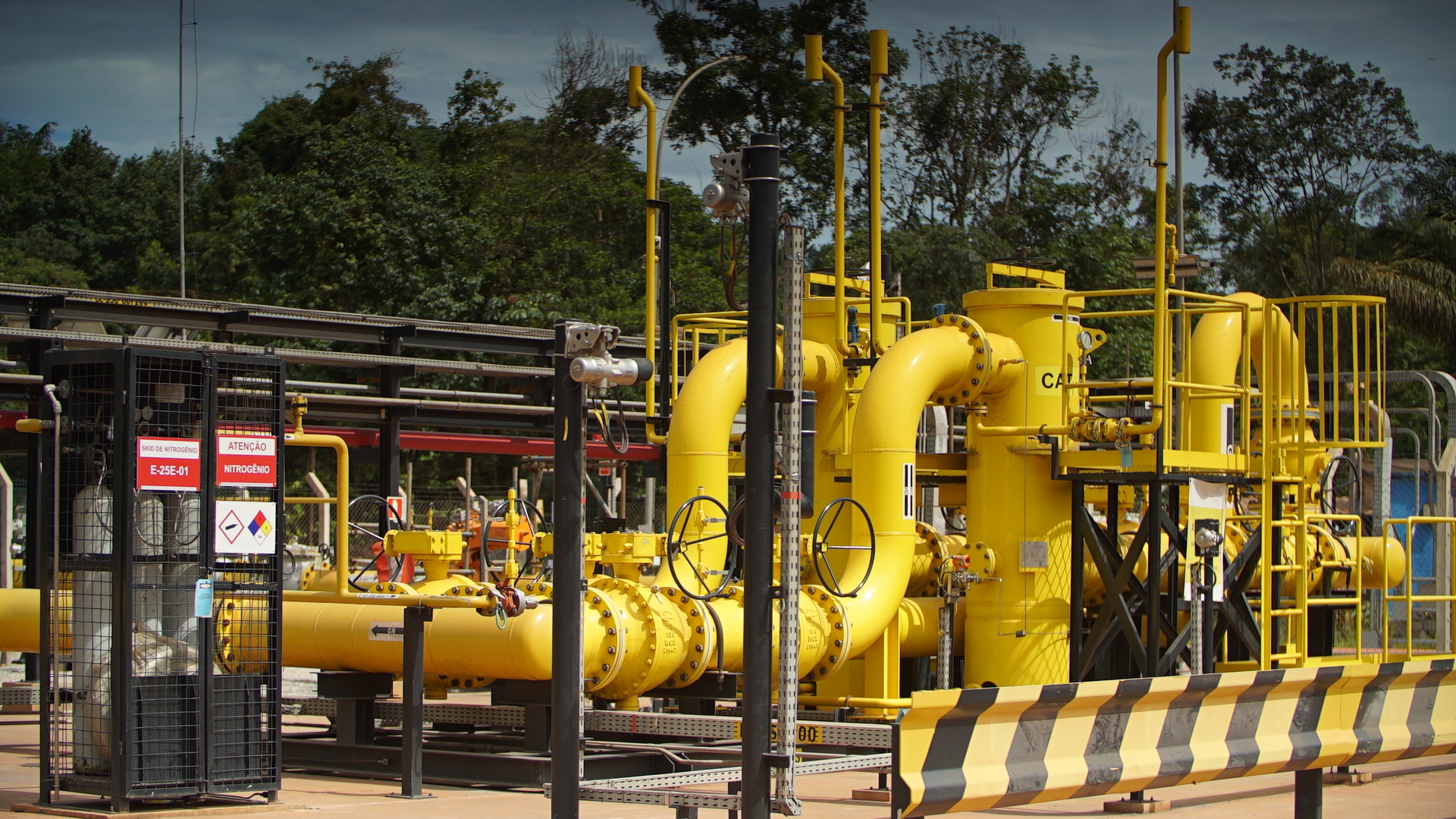 Alumina production using natural gas at Alunorte