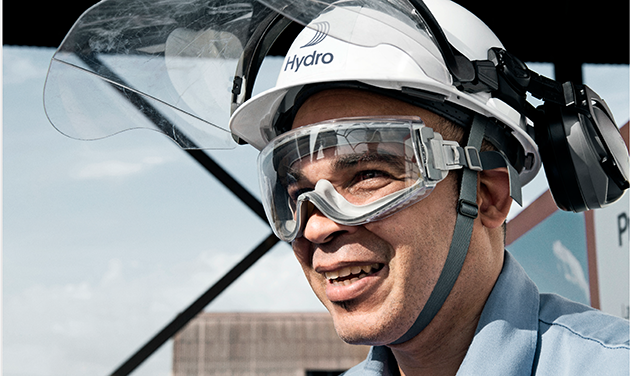 a man wearing a helmet and goggles