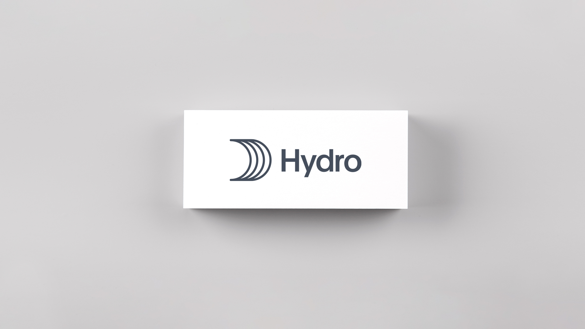 a white sign with black text