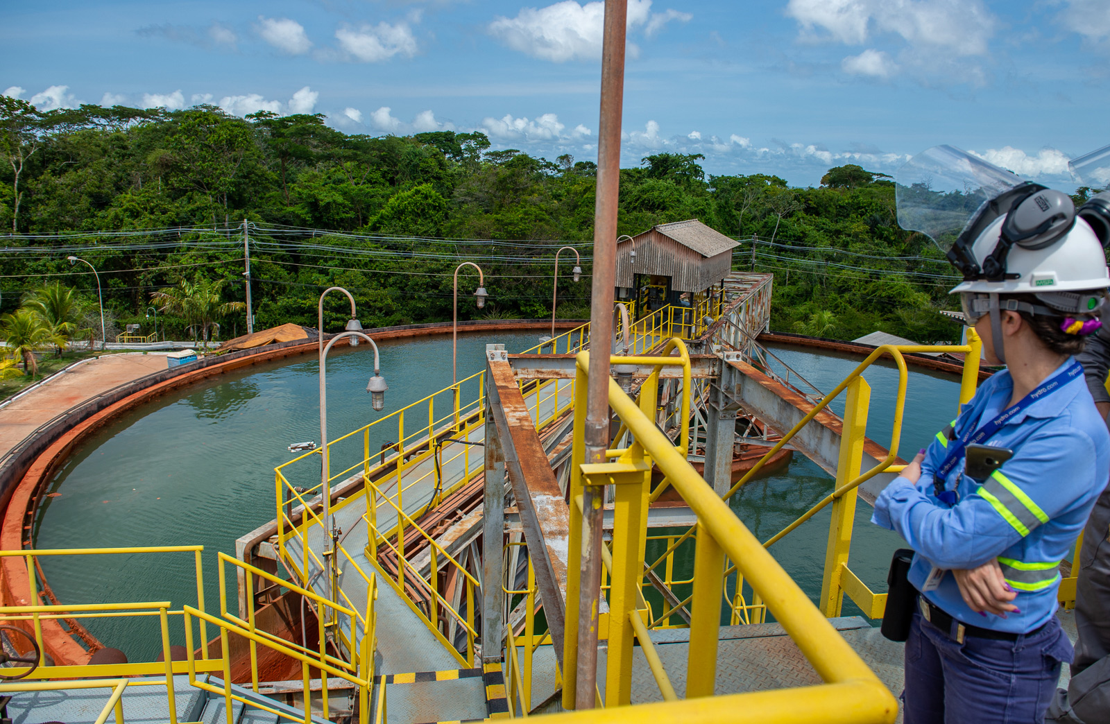 Water treatment facilities at Alunorte