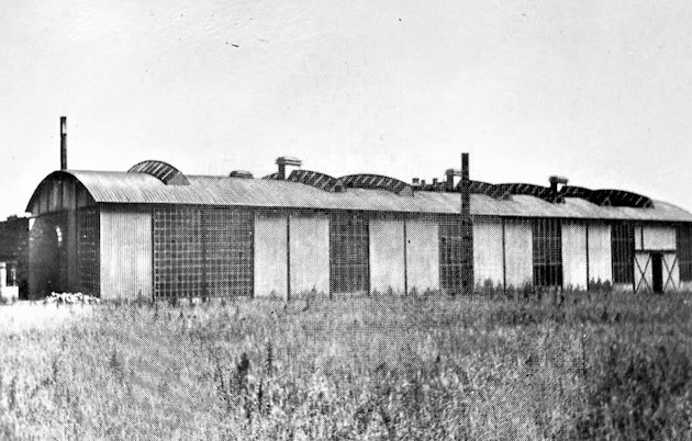 Erste Werkhalle Rackwitz