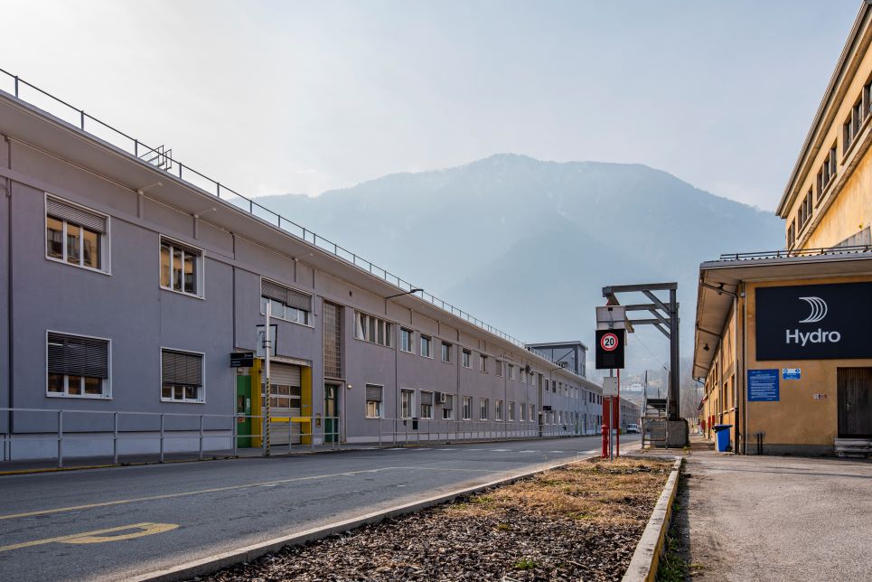 The Hydro Feltre plant
